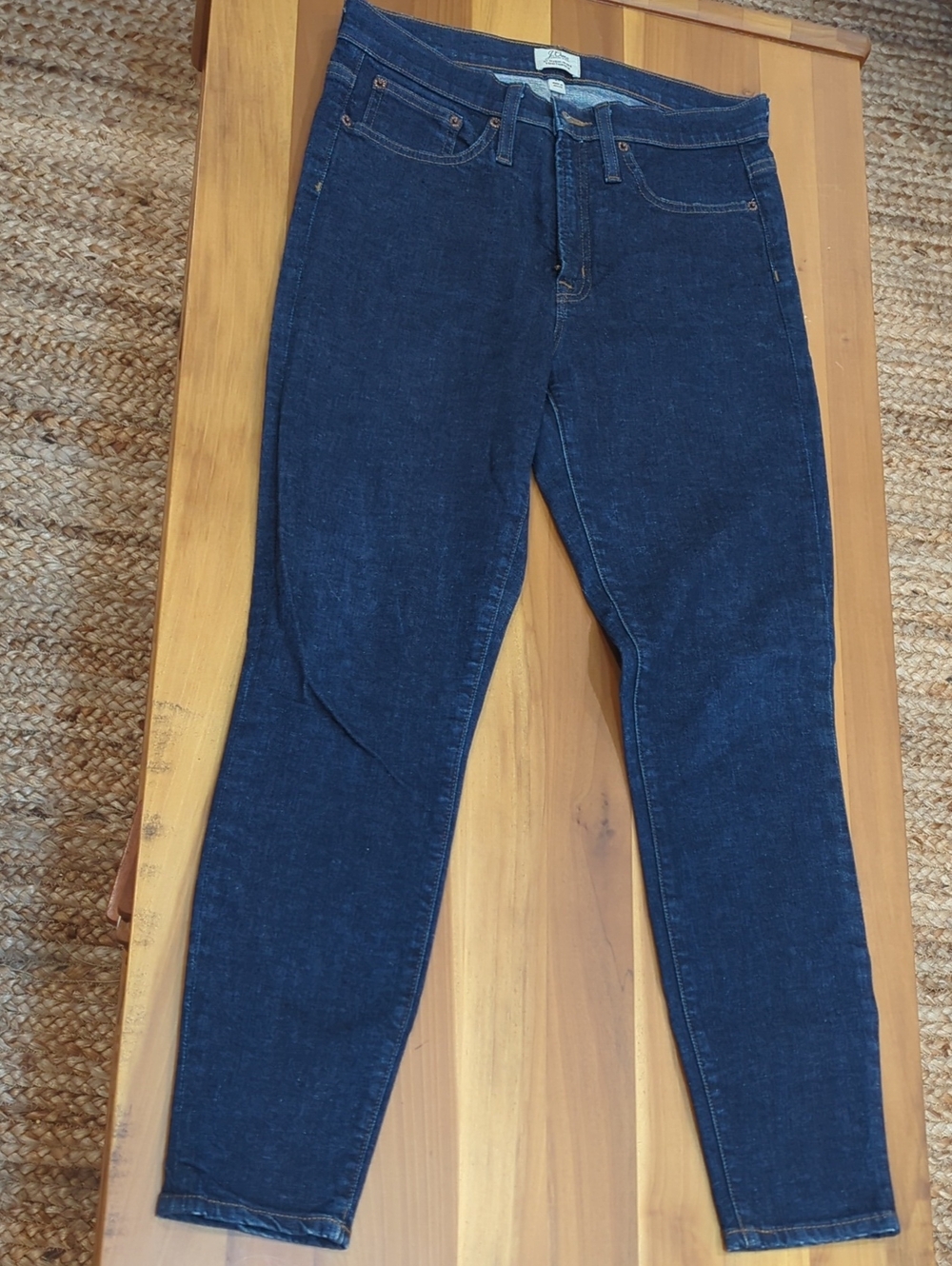 J. Crew Women's Skinny Jeans in Dark Indigo
